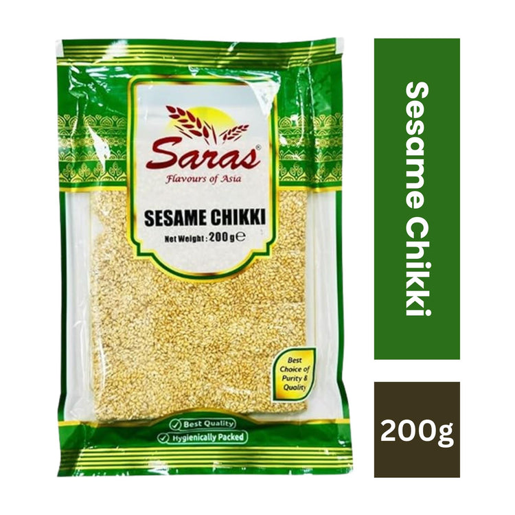 Saras Sesame Chikki 200g