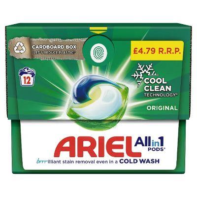 Ariel All-in-1 PODS®, Washing Capsules 12 Washes