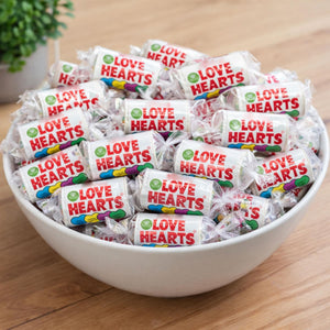 Swizzels Love Heart Sweets Mini Rolls - 3kg