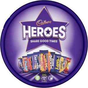 Cadbury Heroes Chocolate Tub, 550g
