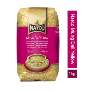 Natco Yellow Mung Dal 1kg | Split Yellow Mung Beans