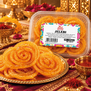 Saras Jalebi 250g | Traditional Indian Sweet | Crispy & Syrupy Mithai