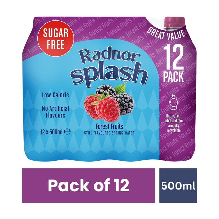 Radnor Splash 12 x 500ml - Forest Fruits