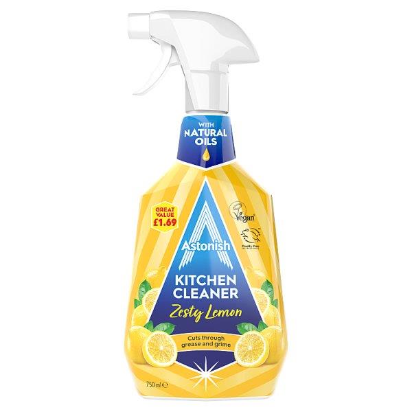 Astonish Zesty Lemon Kitchen Cleaner - 750ml