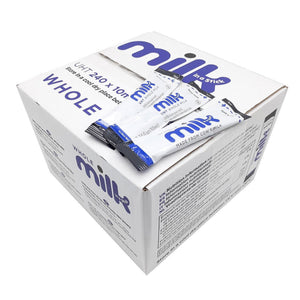 Lakeland UHT Whole Milk Sticks – 10ml (Pack of 240) | Long-Life Whole Milk Portions | Ideal for Tea, Coffee & Catering | Perfect for Hot Drinks