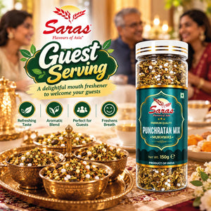 Saras Mukhwas Pancharatna Mix 250g | Indian Mouth Freshener