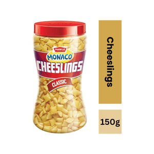 Parle Monaco Cheeslings, 150g