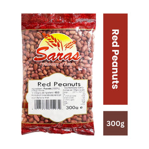 Saras Red Peanuts 300g