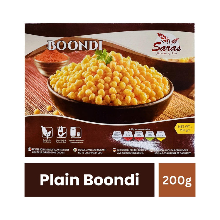 Saras Boondi Plain 200G