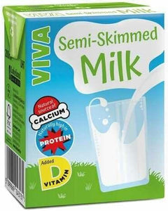 VIva Semi Skimmed Milk 200ml x 27
