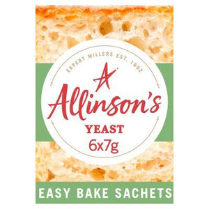 Allinson's Yeast 6 Sachets x 7g (42g)