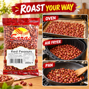 Saras Red Peanuts 300g