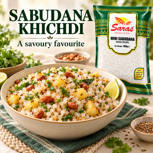 Saras Small Sago Seeds (Sabudana) 400g