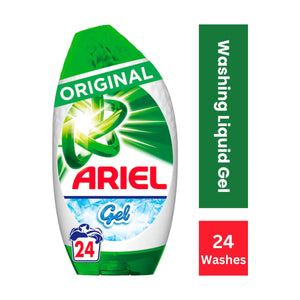 Ariel Washing Liquid Gel, 24 Washes, Original - 840ml