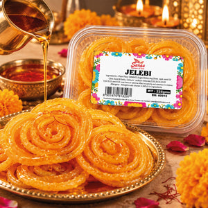 Saras Jalebi 250g | Traditional Indian Sweet | Crispy & Syrupy Mithai