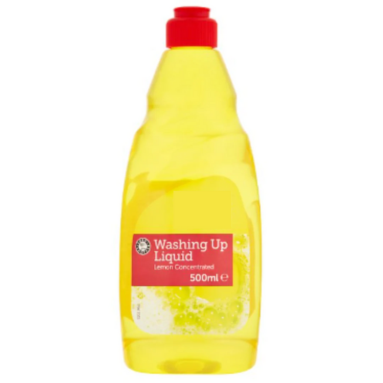 Euro Shopper Lemon Concentrated Washing Up Liquid 500ml