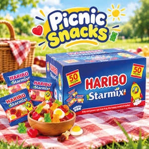 Haribo StarMix Bumper Box 800g | Assorted Gummy & Chewy Sweets