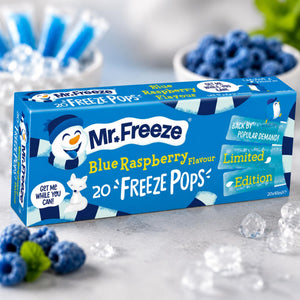Mr Freeze Ice Pop Blue Raspberry 20x 45ml
