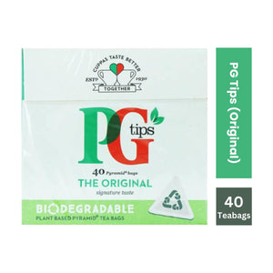PG Tips The Original 40 Pyramid Bags 116g