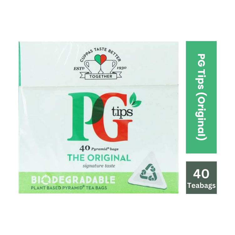 PG Tips The Original 40 Pyramid Bags 116g