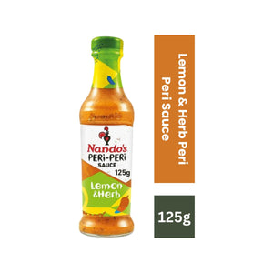 Nandos Lemon & Herb Peri Peri Sauce 125g