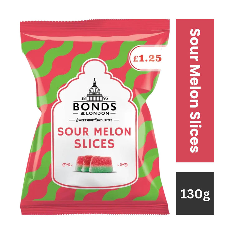 Bonds Sour Watermelon Slices Bag - 130G