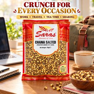 Saras Roasted Chana Salted 1Kg