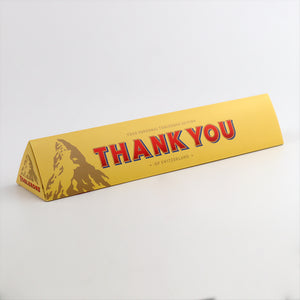 Toblerone Personalised - Thank You