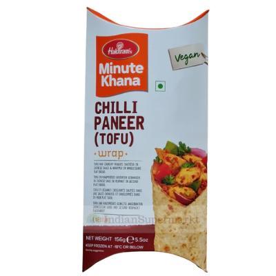 Haldiram’s chilli paneer(tofu) wrap - FROZEN