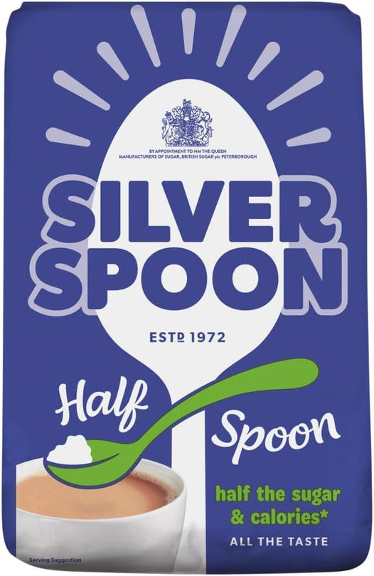 Silver Spoon Half Spoon Granulated Sugar - 1kg
