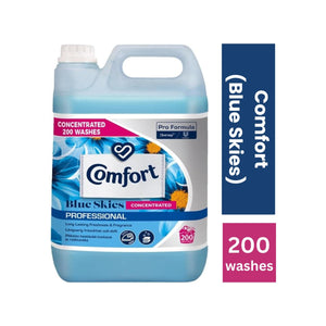 Comfort Professional Formula Blue Skies Concentrated Fabric Softener - 5L (200 Washes)