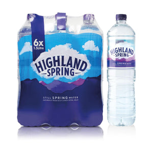 Highland Spring Still Spring Water 6 x 1.5L