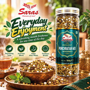 Saras Mukhwas Pancharatna Mix 250g | Indian Mouth Freshener