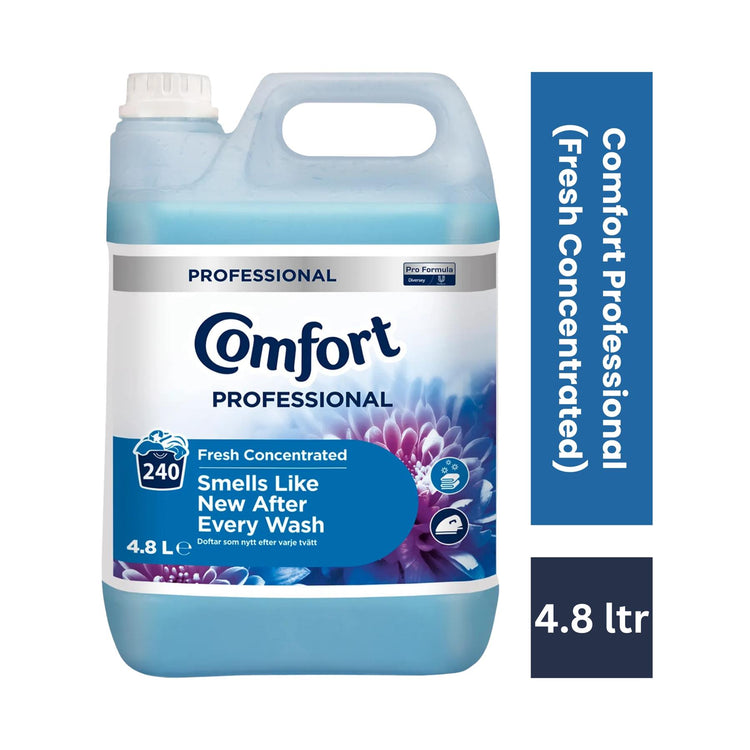 Comfort Professional Fresh Concentrated Fabric Softener - 4.8L (240 Washes)