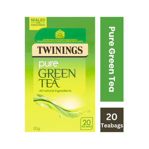 Twinings Pure Green Tea 20 Tea Bags 50g