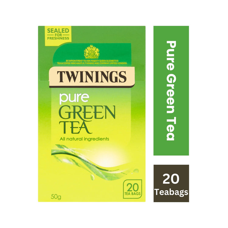 Twinings Pure Green Tea 20 Tea Bags 50g