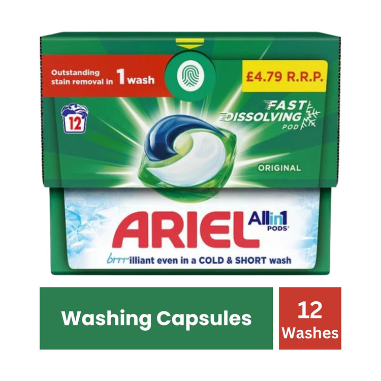 Ariel All-in-1 PODS®, Washing Capsules 12 Washes