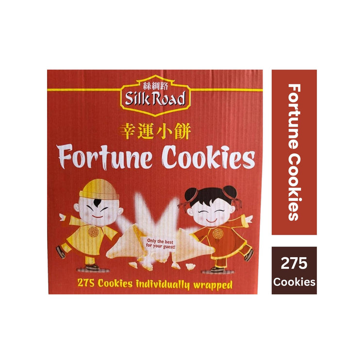 Silk Road Fortune Cookies - 275 Cookies- 2kg