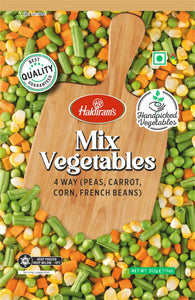 Haldiram's Mix Vegetables Indian Style - 312g -FROZEN
