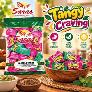 Saras Hajmola Candy 75g | Tangy Indian Digestive-Style Candy