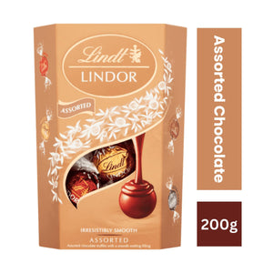 Lindt Lindor Assorted Chocolate Truffles Box - 200g