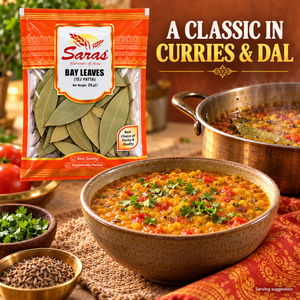 Saras Whole Bay Leaves (Tej Patta) – 25g