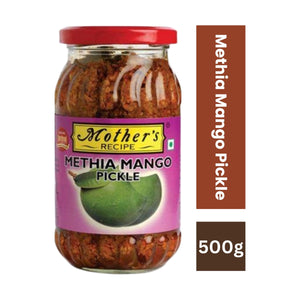 Mother's Recipe Pickle Gujarati Methia Mango - 500G