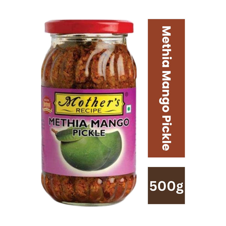 Mother's Recipe Pickle Gujarati Methia Mango - 500G