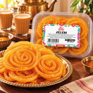 Saras Jalebi 250g | Traditional Indian Sweet | Crispy & Syrupy Mithai