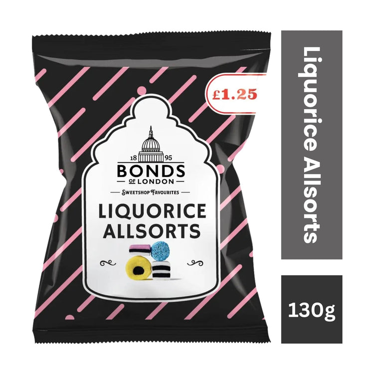 Bonds Liquorice Allsorts - 130G