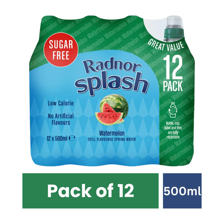 Radnor Splash 12 x 500ml - Watermelon