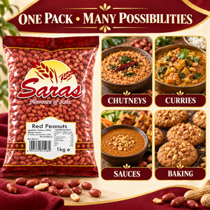 Saras Red Peanuts 1kg