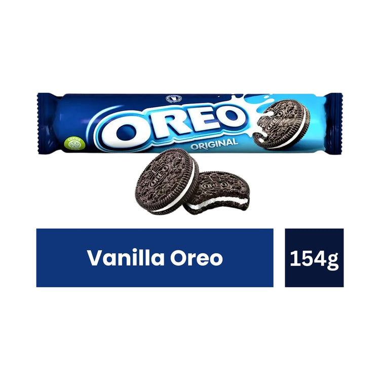 OREO Original Vanilla Sandwich Biscuits 154g