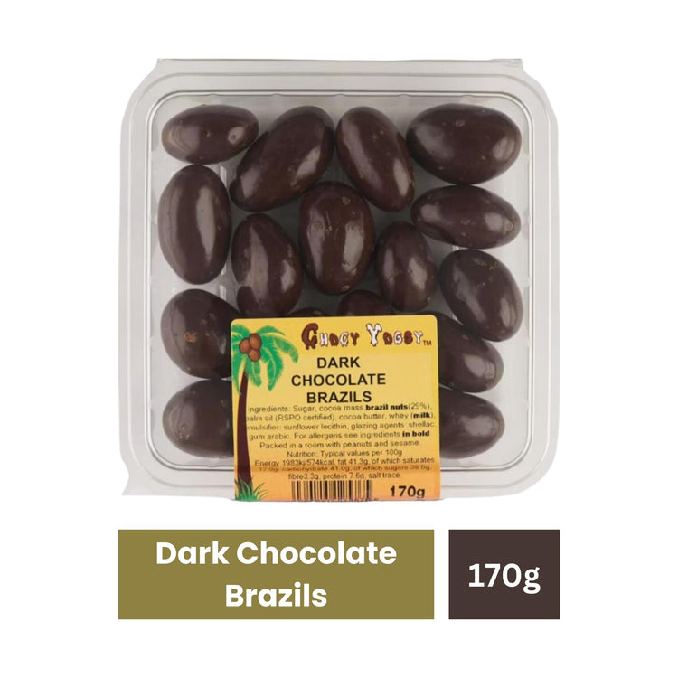 T/F Dark Chocolate Brazils 170G